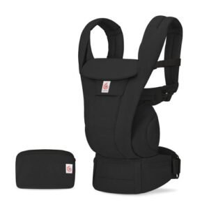 Địu cho bé Ergobaby Omni Deluxe Cotton, Onyx Black
