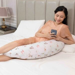 Gối cho mẹ bầu Mongsure, Gray họa tiết