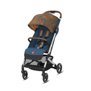 Xe đẩy gấp gọn GB Qbit + All-City Colors Fashion Edition, Atlantic Orange