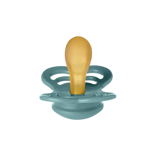 Ty ngậm núm đối xứng cao su tự nhiên BIBS Pacifier Supreme Latex Size 1 (0-6 tháng), Island Sea