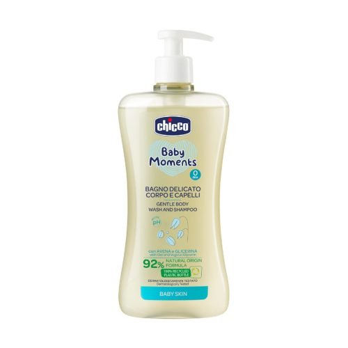 Sữa tắm gội chiết xuất yến mạch Chicco 0M+ 500ml