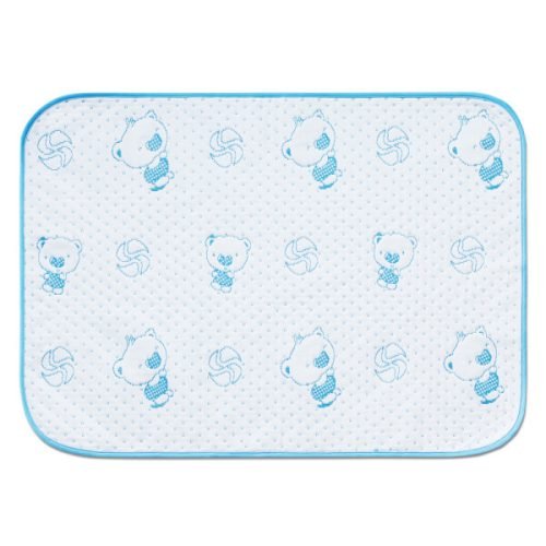 Tấm lót chống thấm VIETMAT size 70×130 màu xanh