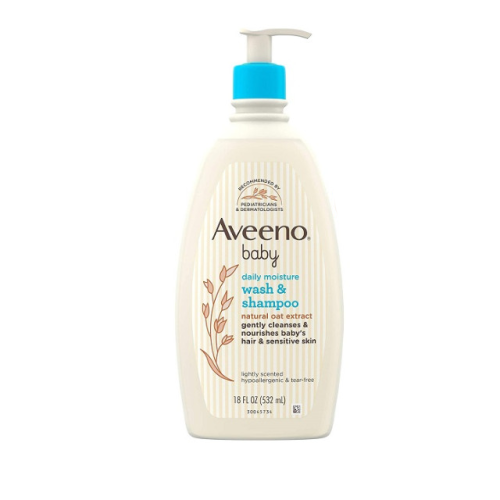 Sữa tắm gội cho bé Aveeno loại 532ml