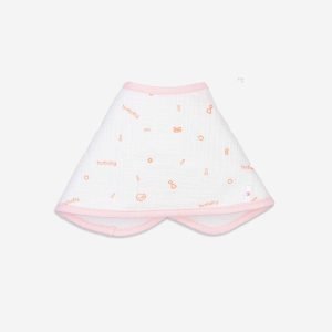 BUBABY- Yếm đa năng-Trắng hồng