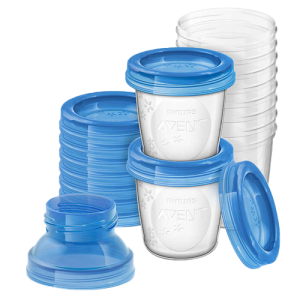 Set 10 côc trữ sữa Avent kèm cổ nối