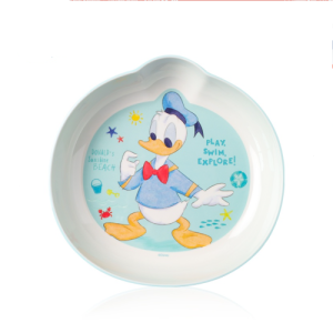 Đĩa Melamine có miệng rót Donald
