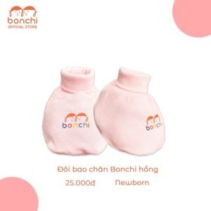 Đôi bao chân Bonchi hồng