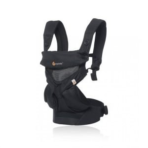 Địu cho bé Ergobaby 360 Cool Air Mesh – Onyx Black