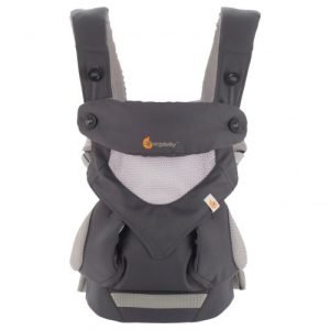 Địu cho bé Ergobaby 360 Cool Air Mesh – Carbon Grey