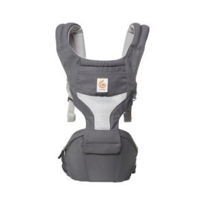 Địu cho bé Ergobaby Hip Seat Cool Air Mesh – Carbon Grey