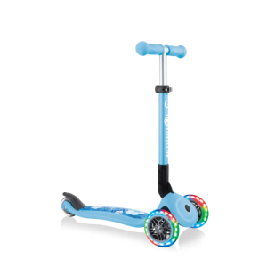Xe Scooter 3 bánh Globber Junior Foldable Ecologic từ 2 – trên 6 tuổi, Pastel Blue