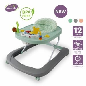 Xe tập đi – tập đứng 3 giai đoạn Mastela – Màu xanh lá