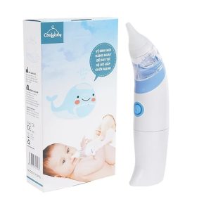 Máy vệ sinh mũi cho bé chạy pin Comfybaby màu xanh