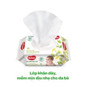 Khăn ướt Huggies dịu nhẹ