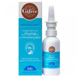 Xịt muối kháng viêm Gifrer Septinasal Spray 50ml của Pháp