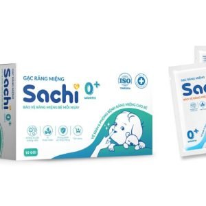 Gạc răng miệng Sachi 0+ (hộp 30 gói)