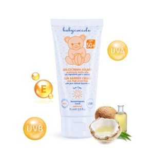 Kem chống nắng SPF50+ Babycoccole 0M+ 75ml