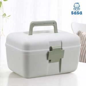 Hộp đựng thuốc Sasa màu xanh lá