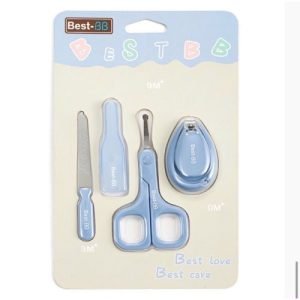 Bộ vệ sinh tay kéo+ bấm+ dũa Best BB Màu Xanh dương