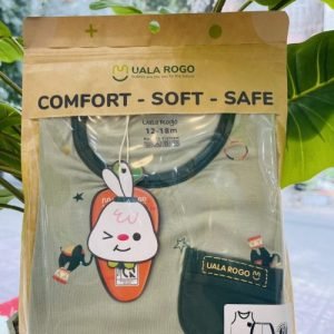 Uala Rogo-Bộ quần Áo Sát Nách- Xanh lá
