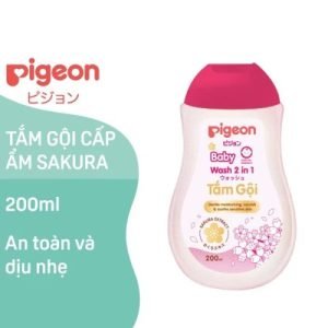 Tắm Gội Pigeon Dịu Nhẹ Sakura 200ml