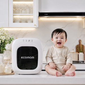 Máy Tiệt Trùng Ecomom Trắng | Thanh Lý | Bebe Japan