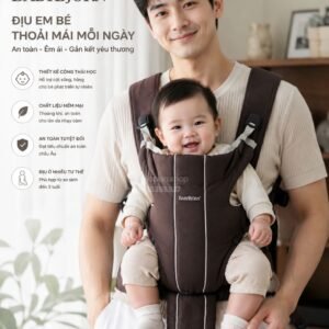 Địu Baby Bjorn trợ lưng dành cho bé 0-36M | Thanh lý | Bebe Japan